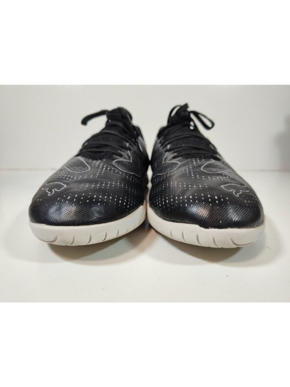 Puma Future Play It Indoor Soccer Shoes Men's 11 Black Silver 107382-02 - Picture 3 of 9